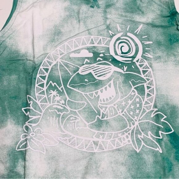 CAT   Jack Boys Tie-Dye Beach Shark Tank Top - Picture 5 of 6
